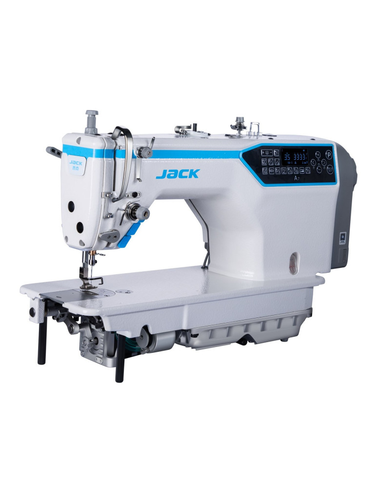 Máquina de Coser Industrial Jack A7 Pespunte + Bancada