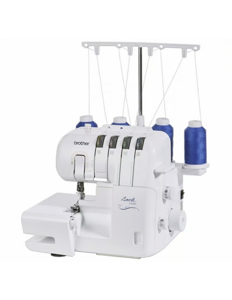 Máquina de Coser Domestica  Overlock Brother 2104D