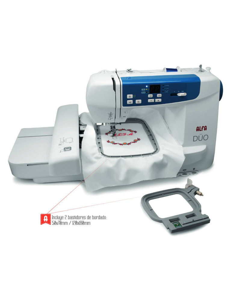 Máquina de Coser y Bordar Alfa Duo