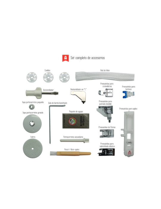 Máquina de Coser y Bordar Alfa Duo