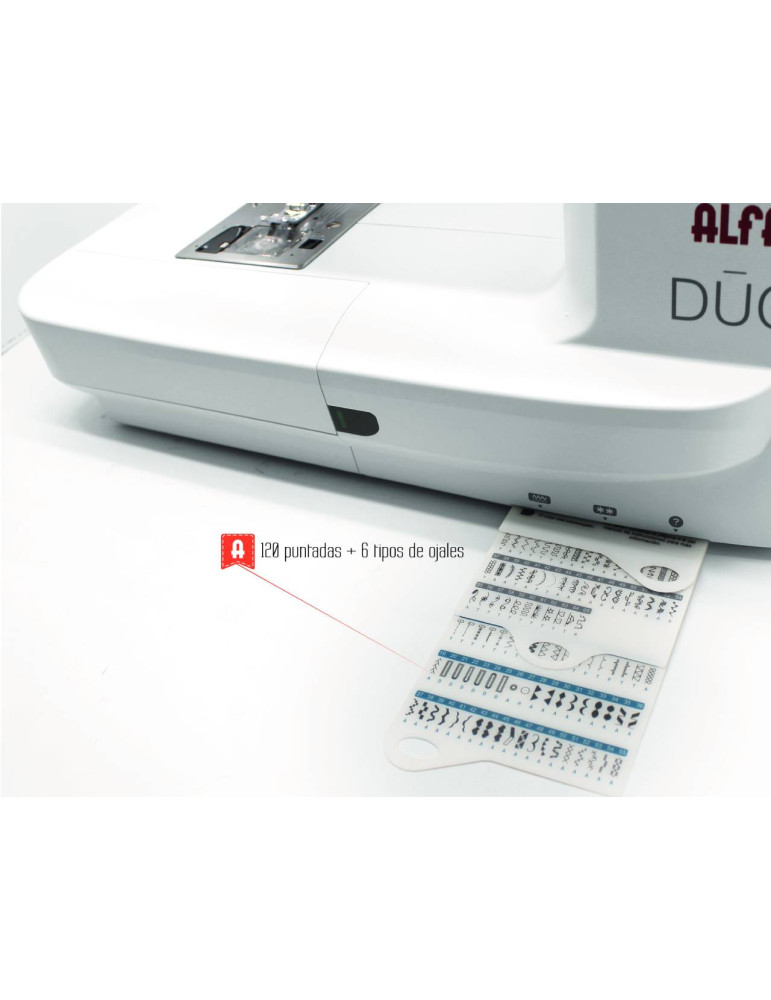 Máquina de Coser y Bordar Alfa Duo
