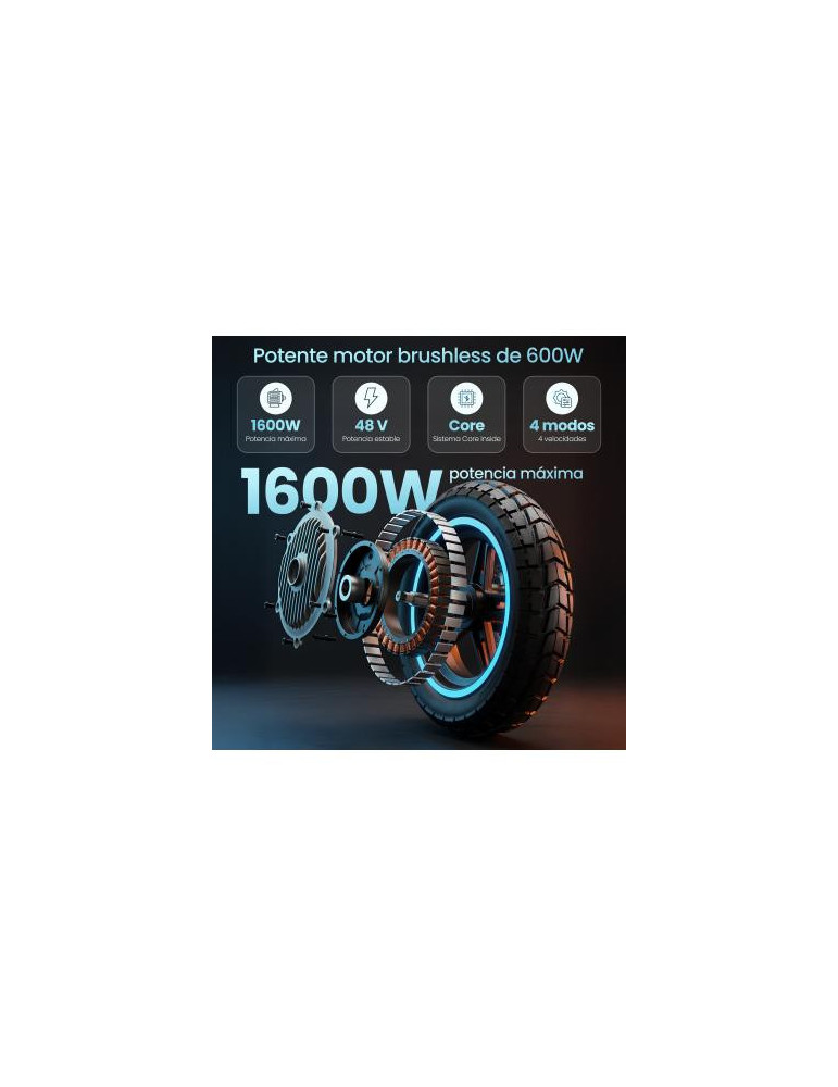 GL Rockway SmartGyro Patinete Eléctrico Homologado DGT