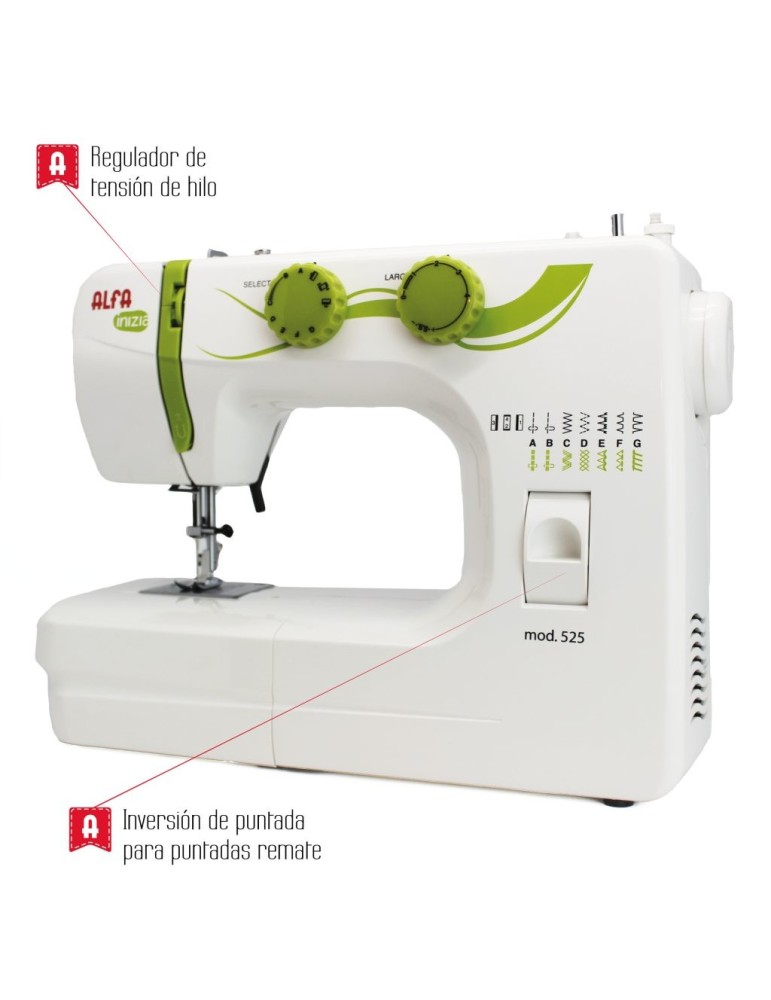Máquina de Coser Alfa Inizia 525