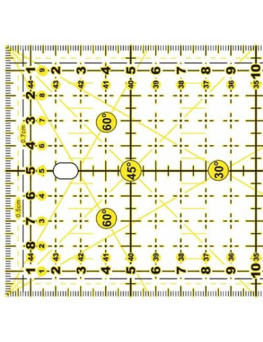 Regla  10 x 45cm 2