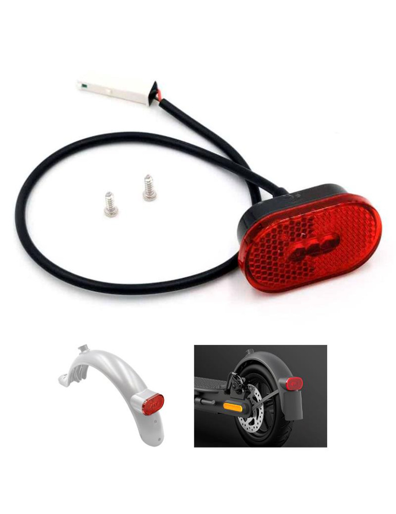 Luz trasera guardabarros 5-12V para Xiaomi 1S, Essential, Pro2 y MI3