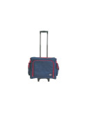 Maleta trolley mediana azul