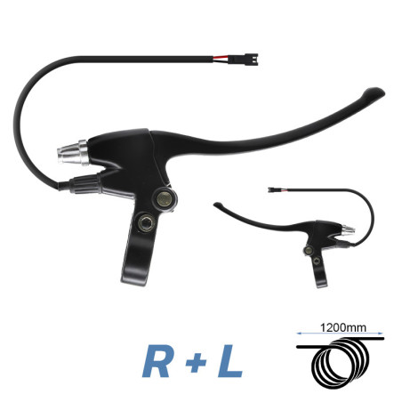 Maneta de freno con sensor y tensor R y L - Conector SM 1,2M