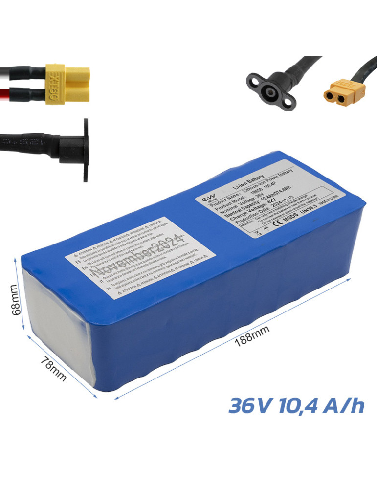 Batería externa 36V 10,4 A/h [Ewheel]