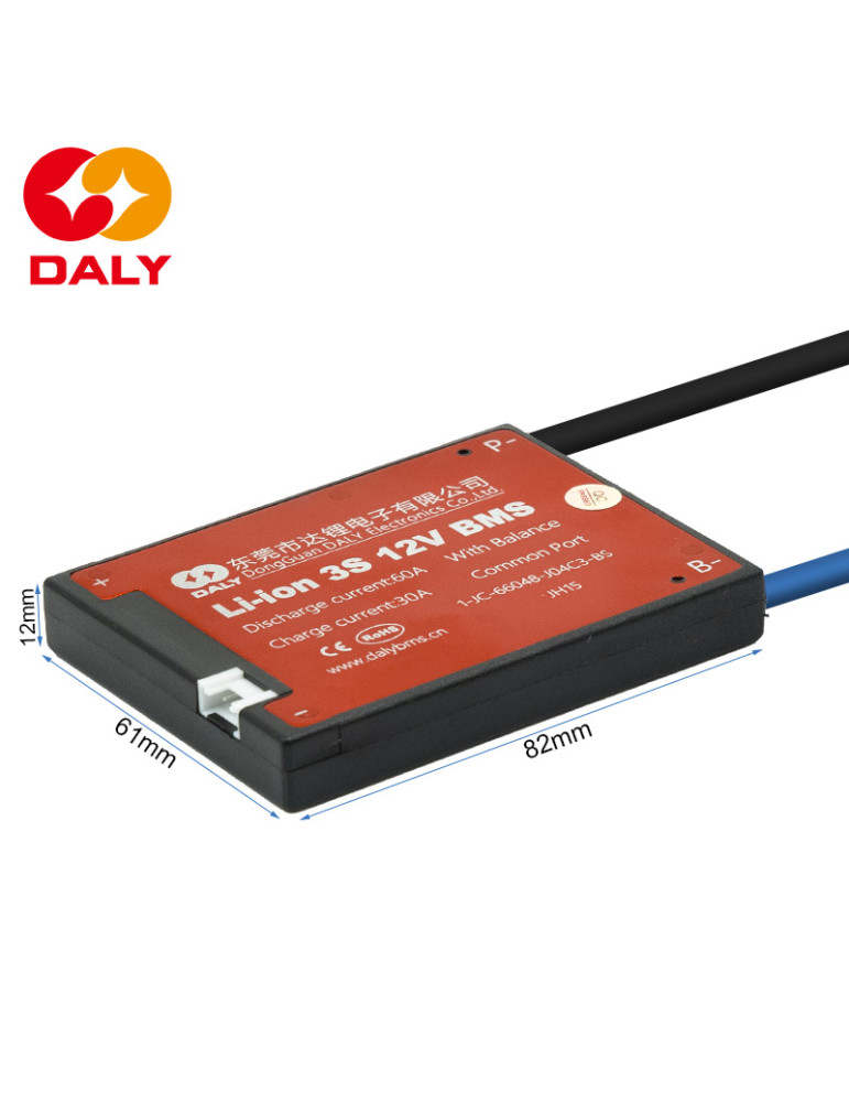 BMS 3S 12V 60A [DALY]