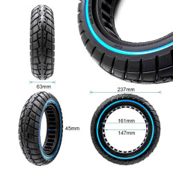 Rueda maciza ultraligera offroad linea azul 60/70-6,5/B44 [Ewheel] 2
