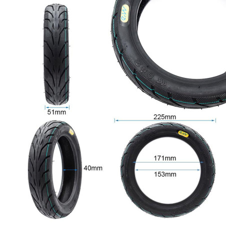 Neumático Cityroad 9x2-6,1 [Ewheel]