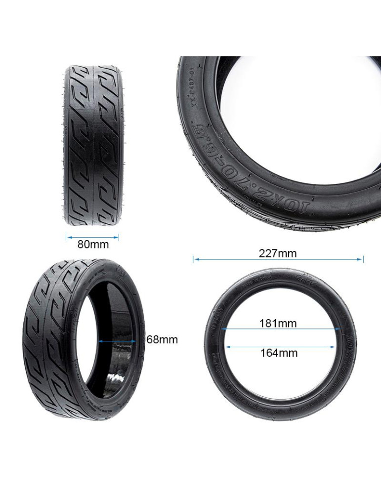 Neumático Tubeless cityroad 10x2,70-6,5 [Ewheel] New GEL