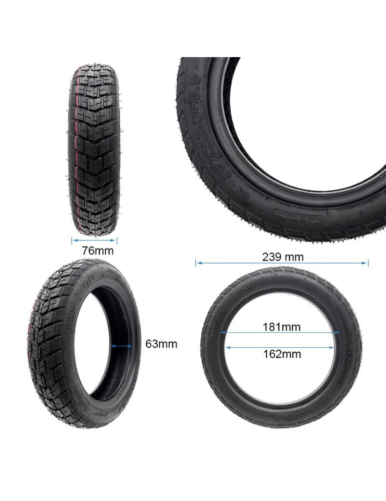 Neumático Tubeless Offroad 10X2,50-6,5/B50 [Ewheel]