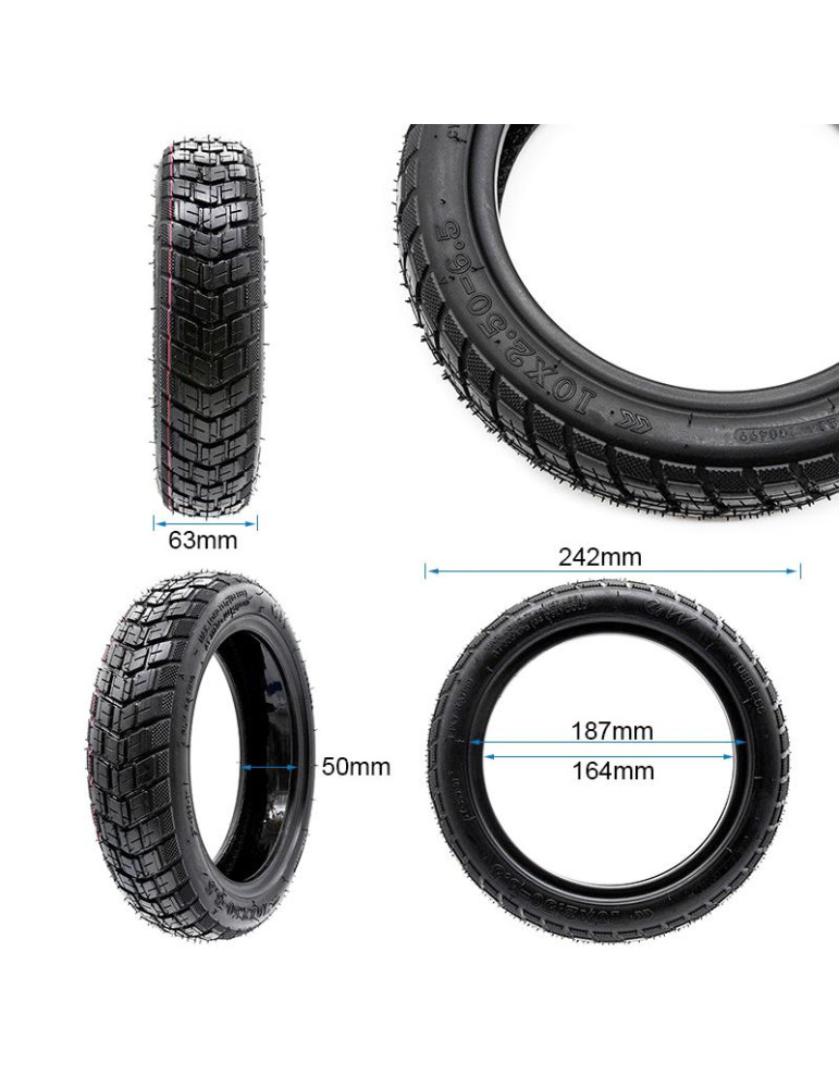 Neumático Tubeless Offroad 10X2,50-6,5 new GEL [Ewheel]
