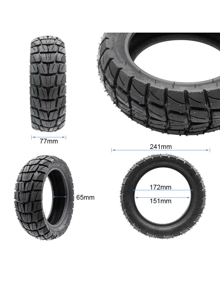 Neumático Tubeless Offroad 255X80 - 10x3-6 [Ewheel]