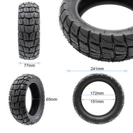 Neumático Tubeless Offroad 255X80 - 10x3-6 [Ewheel]