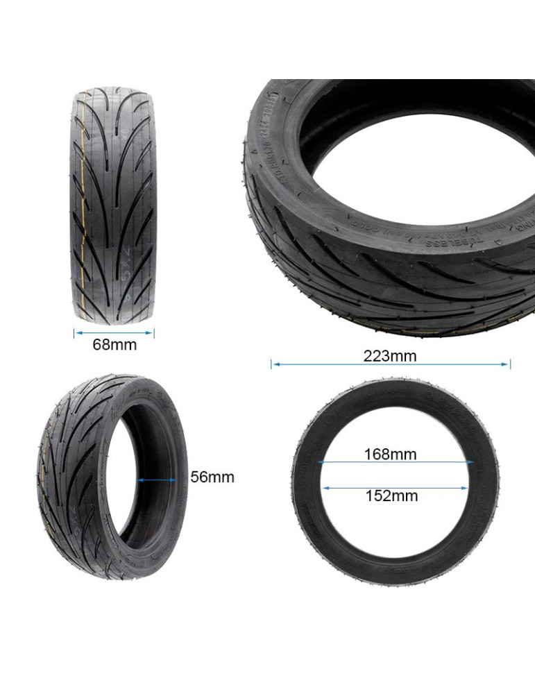 Neumático Tubeless Cityroad 9,5x2,5 - 6,1 [Ewheel]