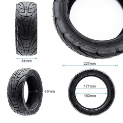 Neumático Tubeless Cityroad 80/65-6 [Ewheel] 2