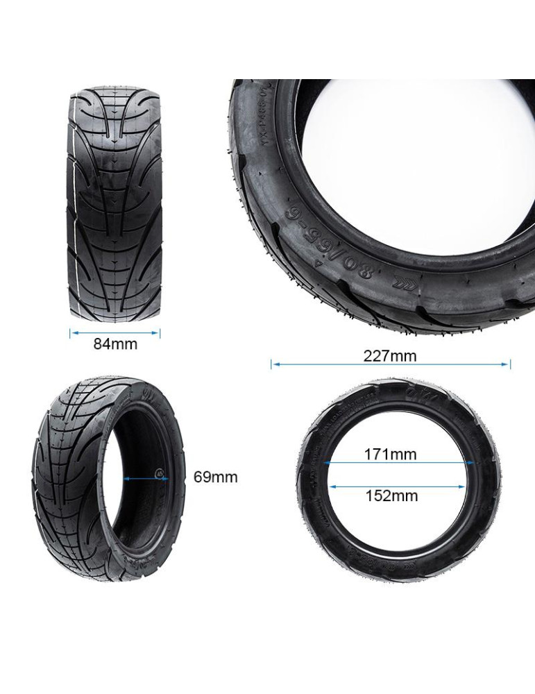 Neumático Tubeless Cityroad 80/65-6 [Ewheel]