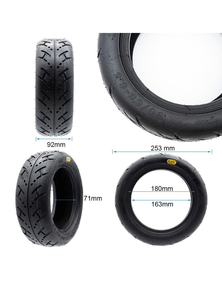 Neumático Tubeless cityroad 90/65-6,5 [Ewheel]