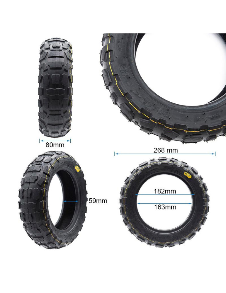 Neumático Tubeless Offroad 90/65-6,5 [Ewheel]