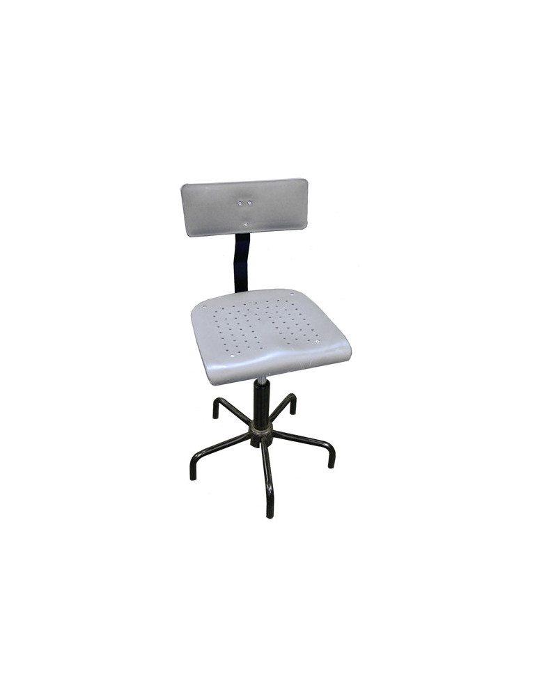 Silla de costura gris