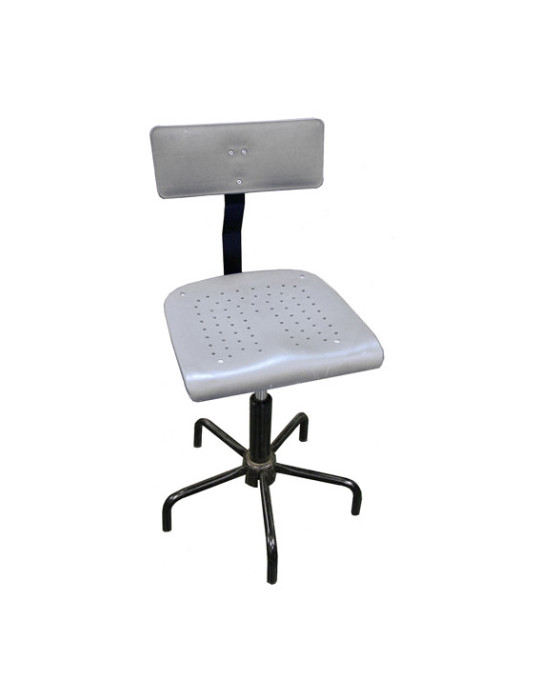 Silla de costura gris
