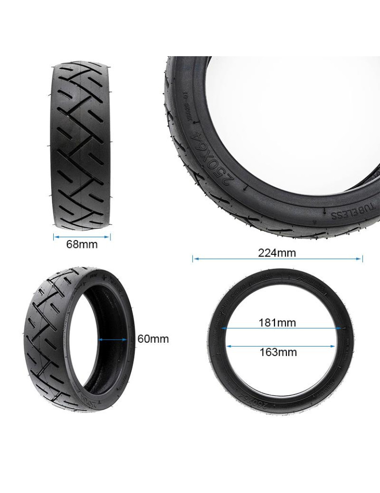 Neumático tubeless Cityroad 250x64 [Xuancheng]