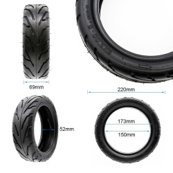 Neumático tubeless Cityroad 9x3-6 [Xuancheng] 2