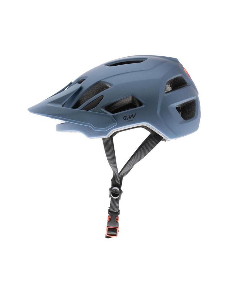 Casco con luz CP04 azul L