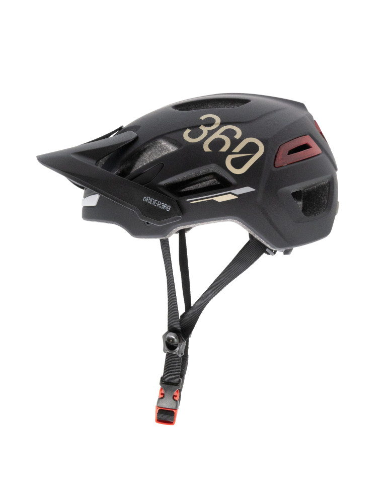 Casco CP04 negro L con intermitente