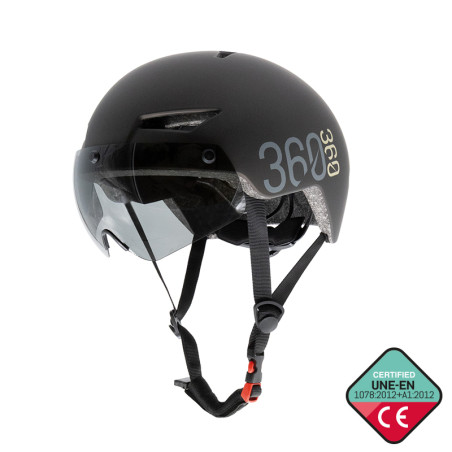 Casco CP03 con intermitente y visera L