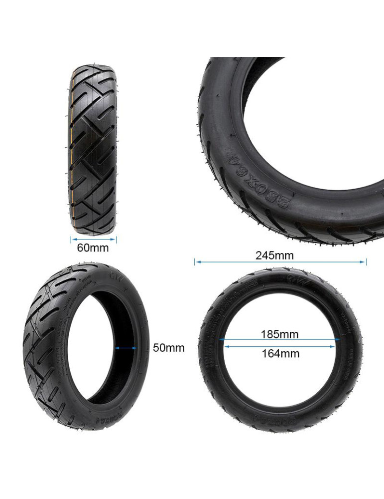 Neumático tubeless 250x64 [Ewheel]