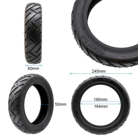 Neumático tubeless 250x64 [Ewheel]