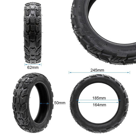 Neumático tubeless mixto (offroad/Cityroad) 60/70-6,5 [Ewheel]