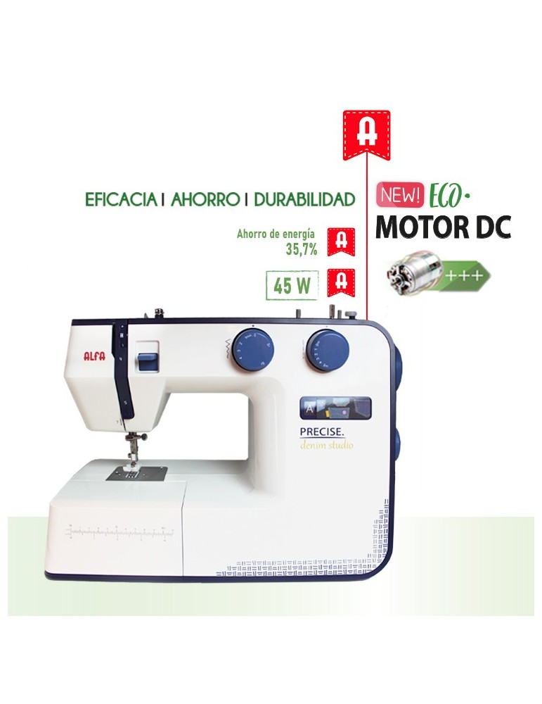 Máquina de coser Alfa Precise Denim Studio