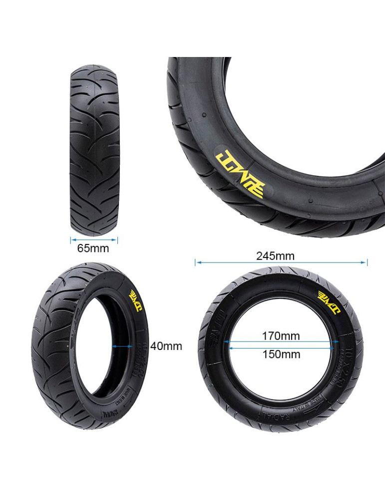 Neumático tubeless radial E-Fire 65/250-6 (10x2,50-6)