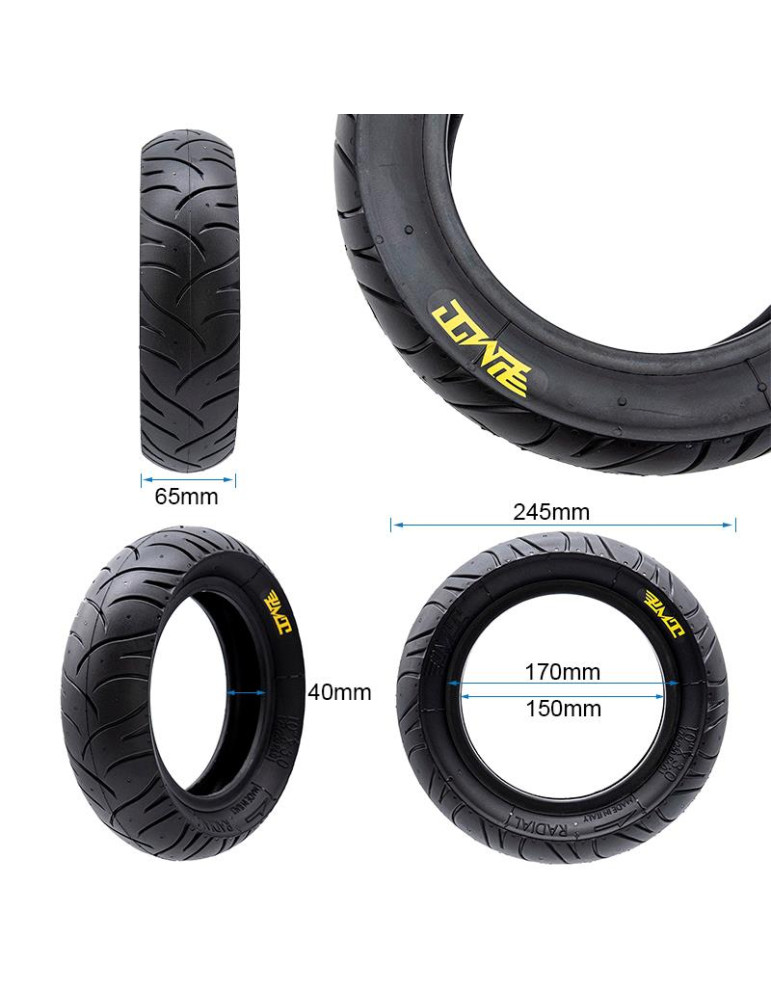 Neumático tubeless radial E-Fire 75/250-6 (10x3-6) [PMT]