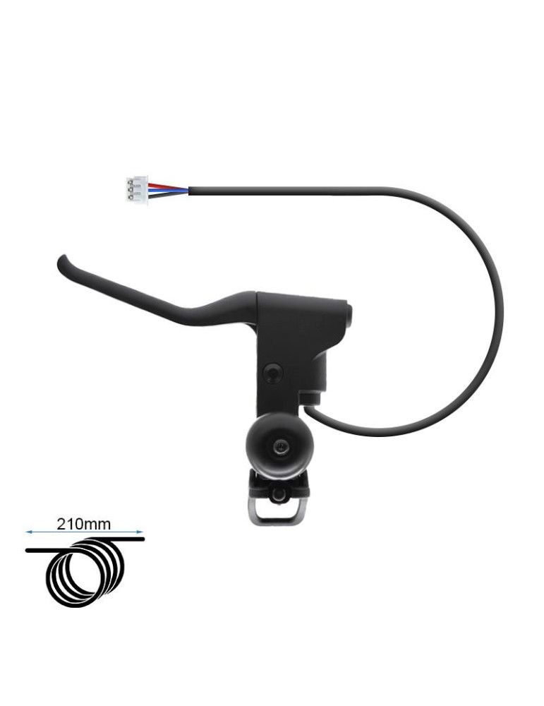Maneta de freno L con timbre Ninebot F2/F2 Pro Plus [Ninebot] - Conector JST ZH