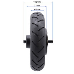 Llanta con rueda maciza de 6,1" y bisel 44mm para Ninebot E2/E2 Plus [Ninebot] 2