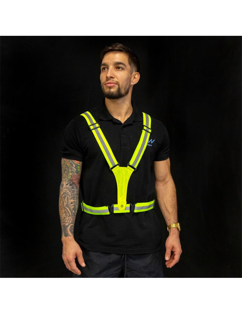 Chaleco reflectante con luz EWRV006