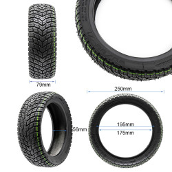 Neumático tubeless 80/55-7 [CST] 2