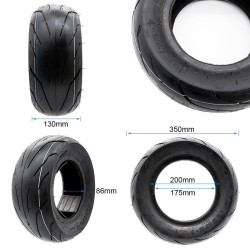 Neumático tubeless Cityroad 135/75-7 [Xuancheng] 2