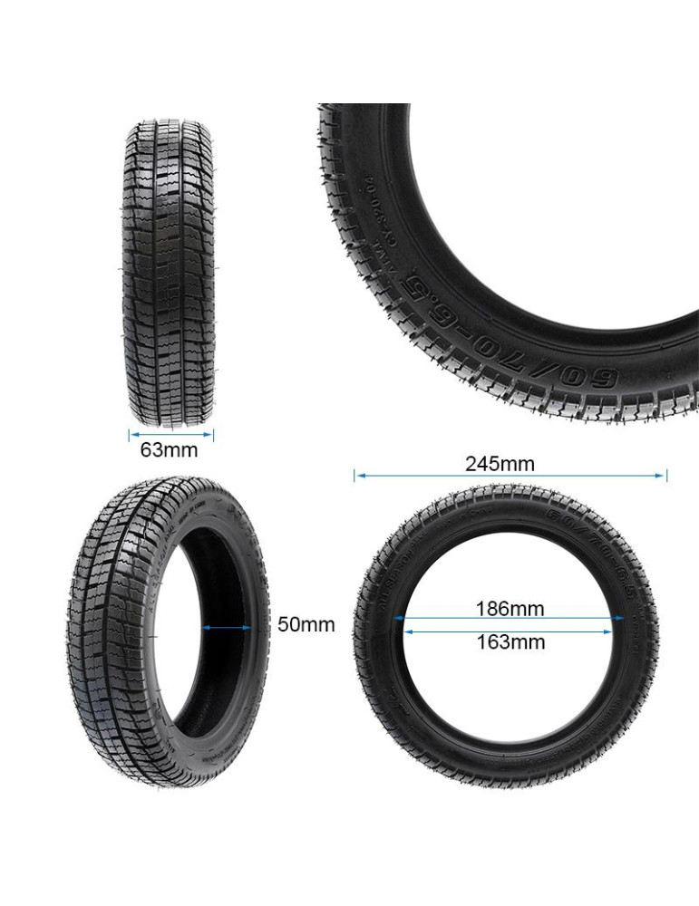 Neumático tubeless 60/70-6,5 offroad [Ewheel]