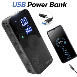 AIR-002 Inflador eléctrico premium portátil función Power Bank 2