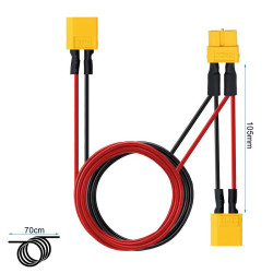 Cable de conexión paralelo XT60 a XT60