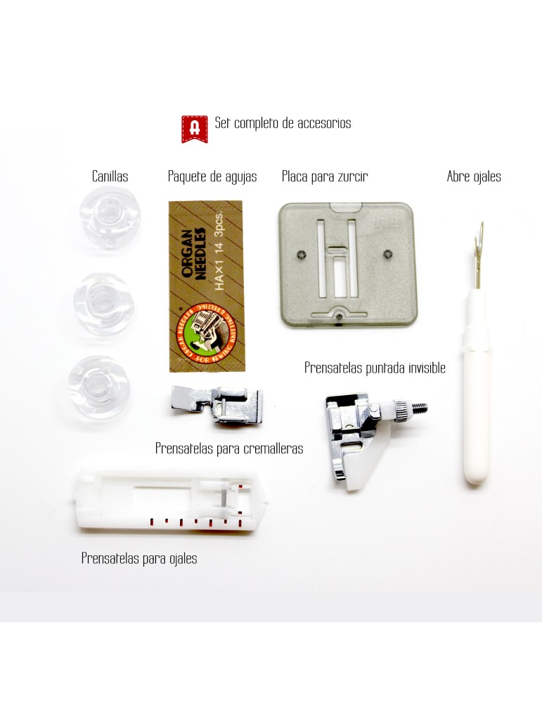 Máquina de Coser Alfa Inizia 525