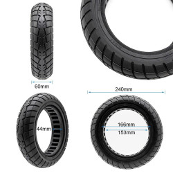 Rueda maciza ultraligera 60/70-6,5/B44 2