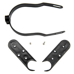 Soporte guardabarros de plástico negro universal para Xiaomi M365 y Pro 2