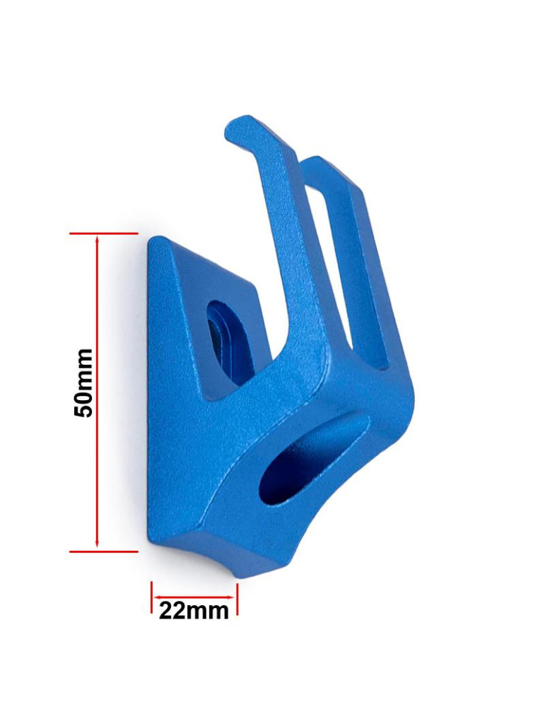 Gancho doble metálico azul para Xiaomi